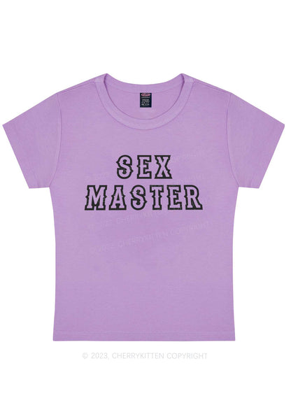 Curvy Sx Master Y2K Baby Tee Cherrykitten