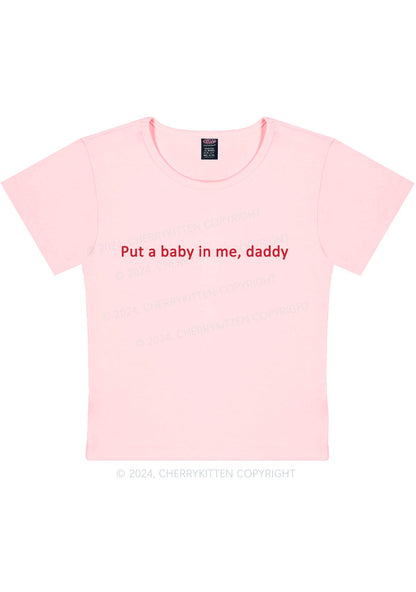 Put Baby In Me Y2K Baby Tee Cherrykitten