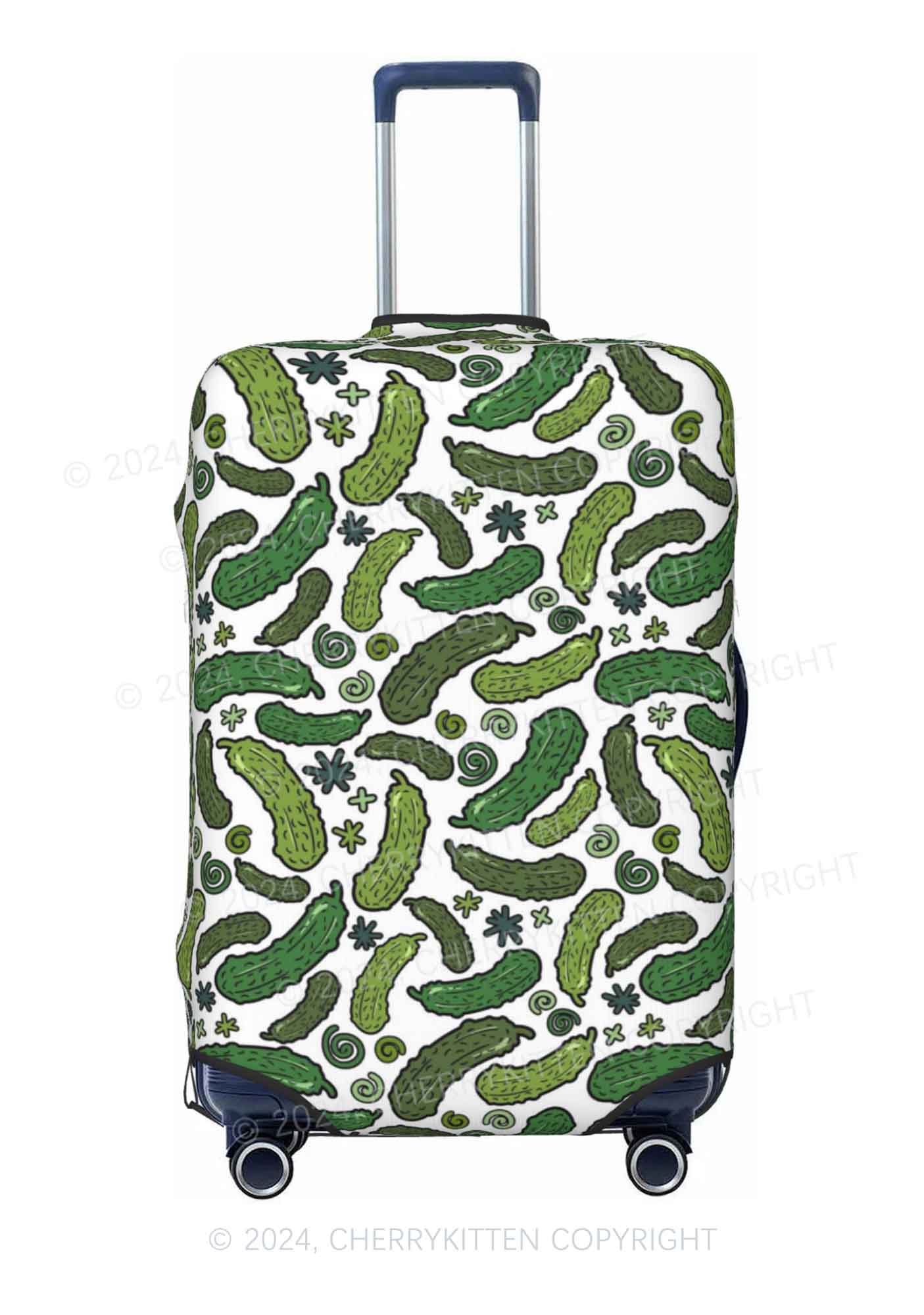 Cucumbers Y2K Luggage Cover Cherrykitten