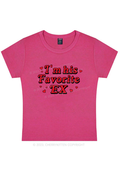 Favorite Ex Y2K Baby Tee Cherrykitten