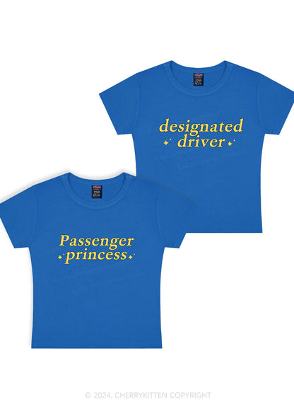 Passenger Princess Designated Driver Y2K Baby Tee Cherrykitten