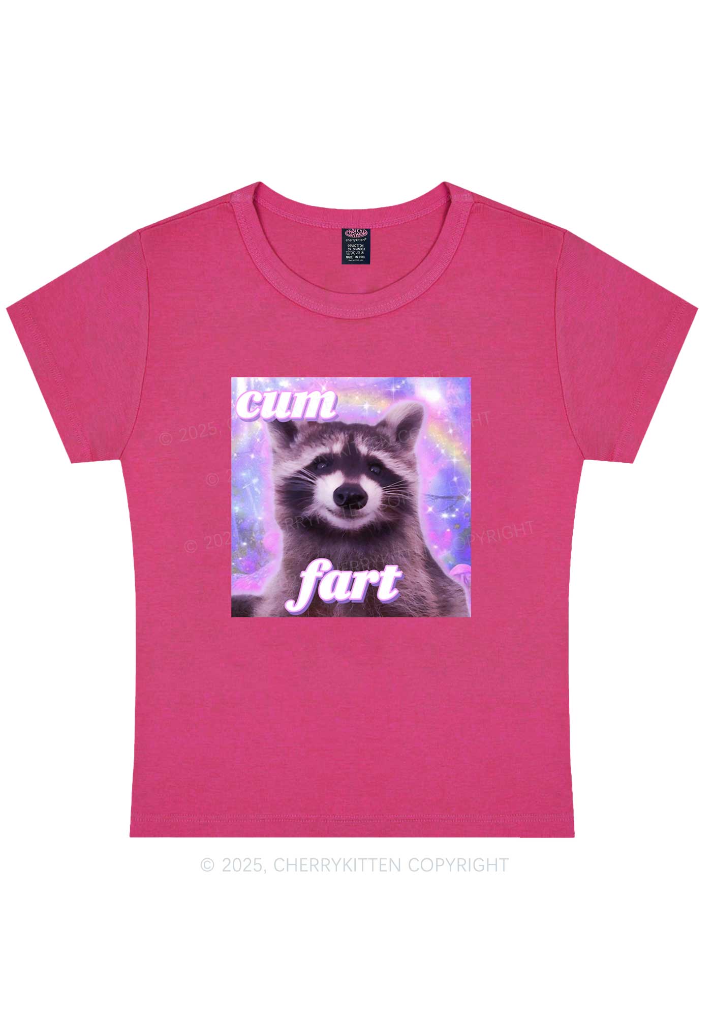 Cxm Fart Y2K Baby Tee Cherrykitten