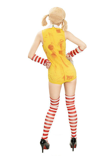 Halloween Clown Girl Y2K Cosplay Costume