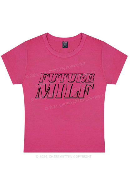 Big Mxxf Y2K Baby Tee Cherrykitten