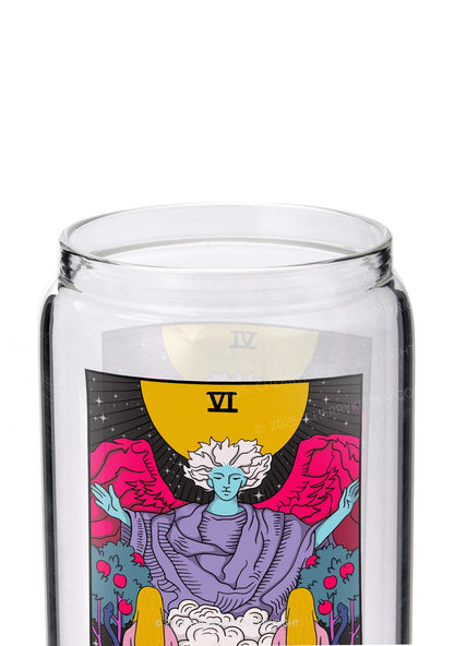 The Gay Witch Y2K Printed Glass Cup Cherrykitten