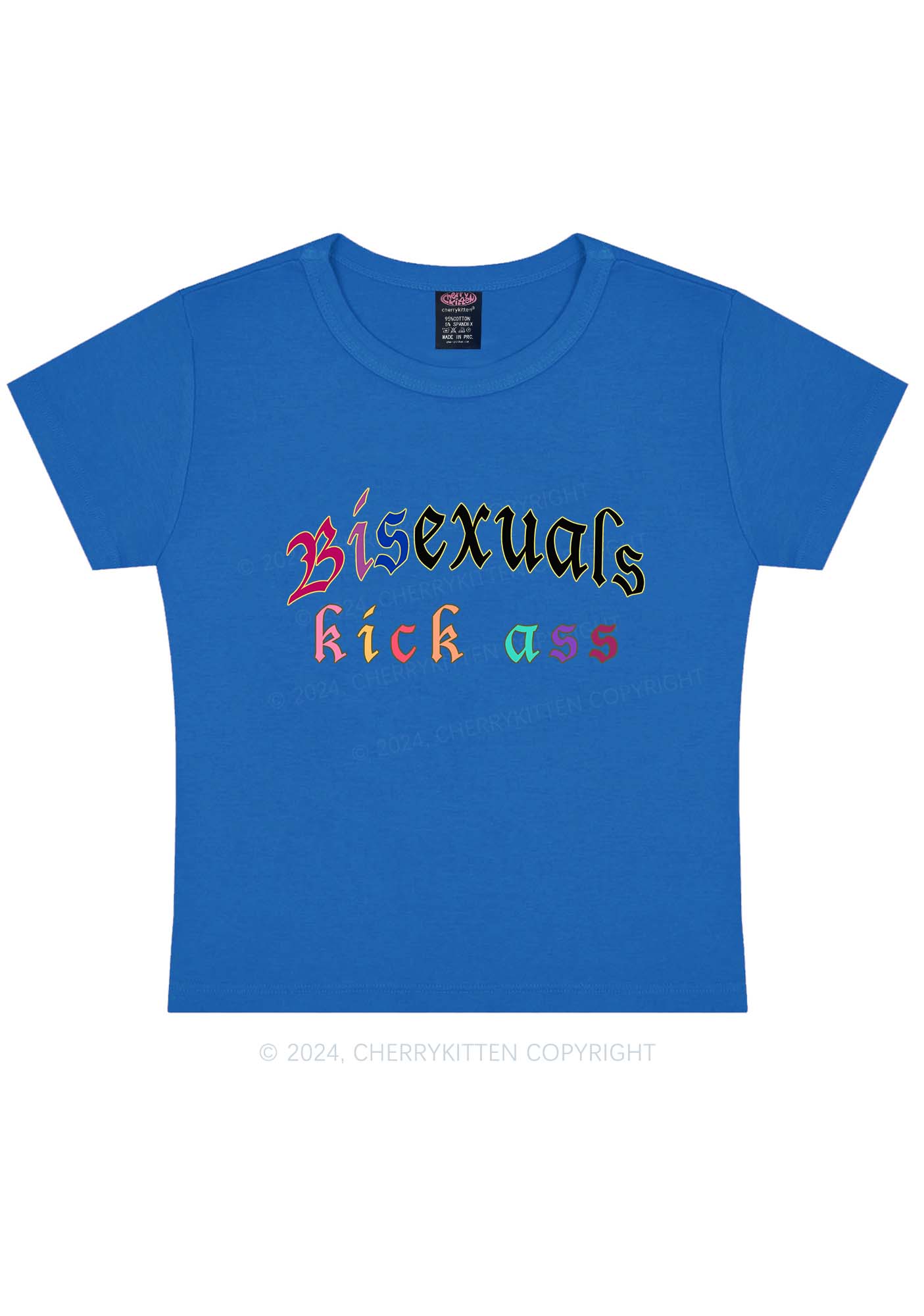 Bisexuals Kick Axx Y2K Baby Tee Cherrykitten