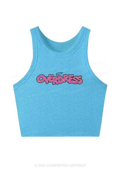 Overdress Y2K Crop Tank Top Cherrykitten