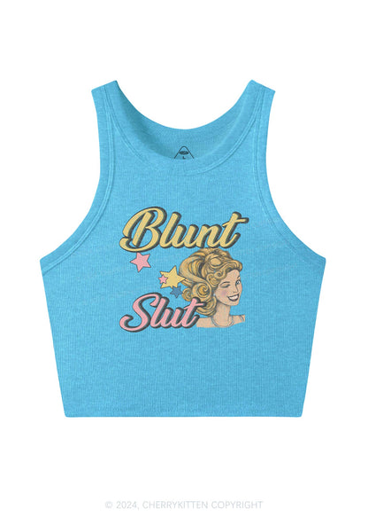 Blunt Slxt Y2K Crop Tank Top Cherrykitten