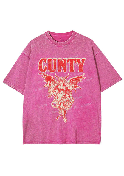 Cunty Satan Y2K Washed Tee Cherrykitten