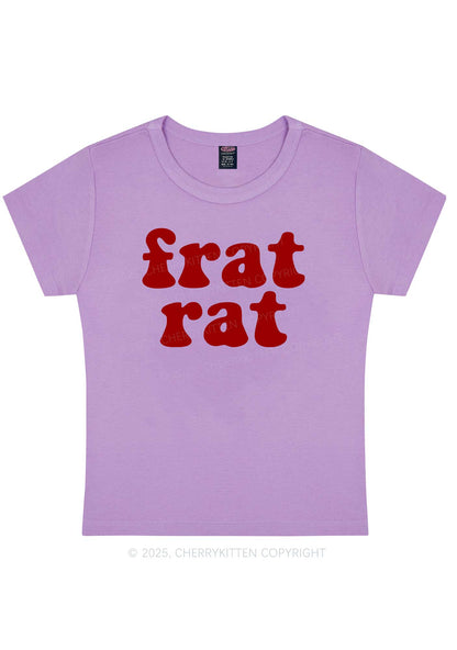 Frat Rat Y2K Baby Tee Cherrykitten