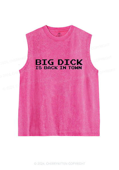 Big Is Back In Town Y2K Washed Tank Cherrykitten