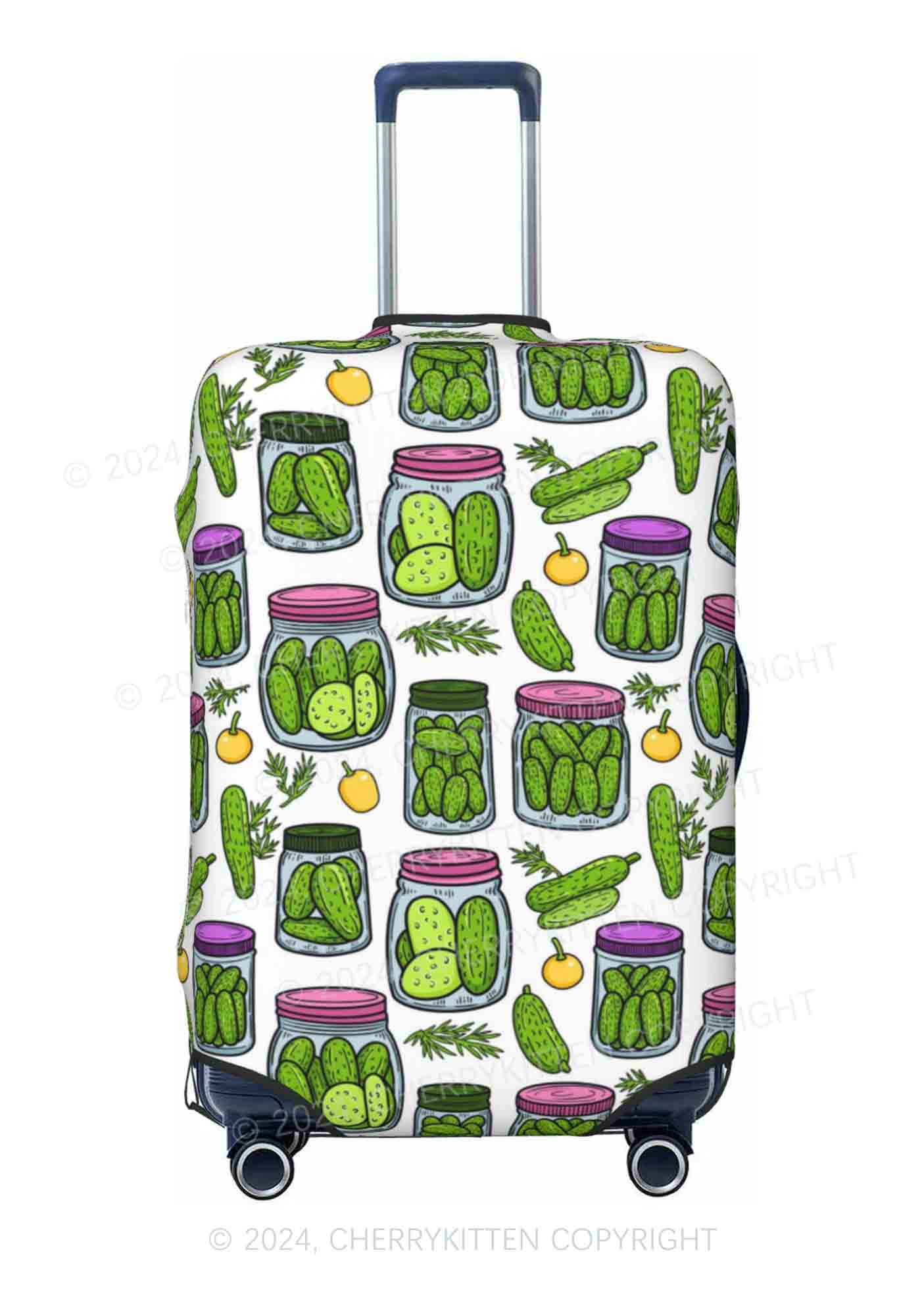 Canned Pickles Y2K Luggage Cover Cherrykitten