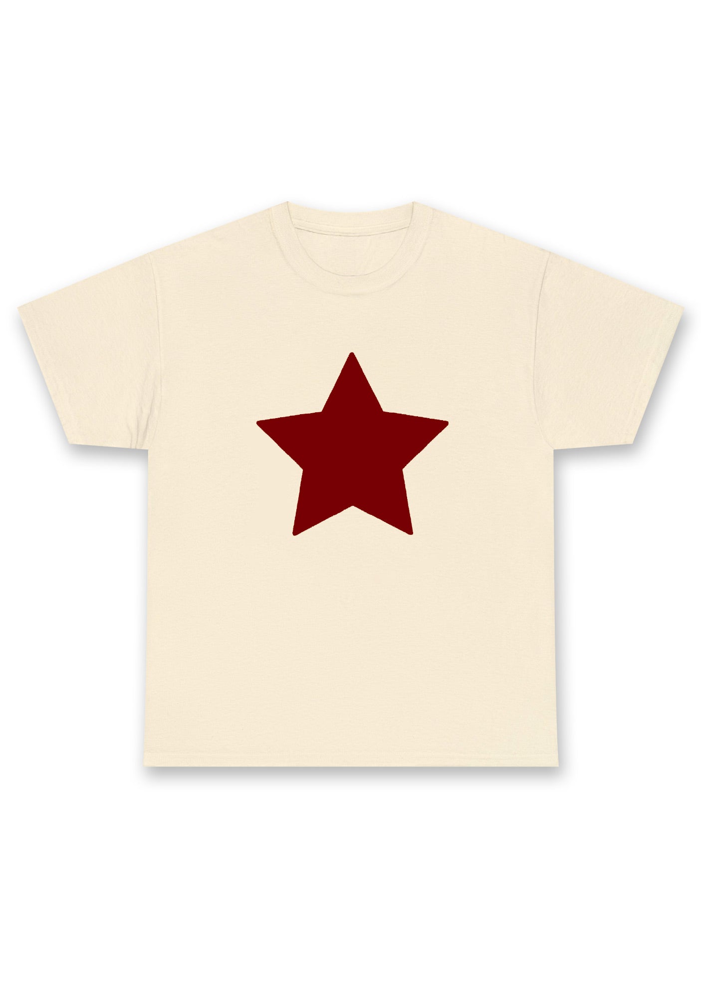 Red Pentagram Chunky Shirt