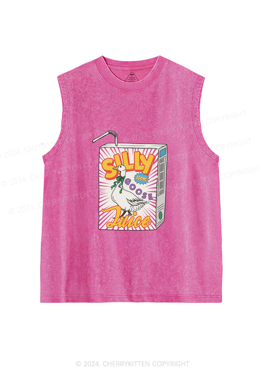 Silly Goose Juice Y2K Washed Tank Cherrykitten