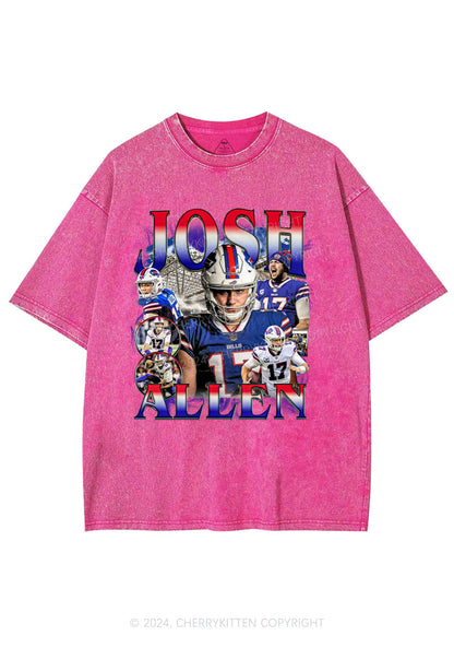 Vintage Josh Y2K Super Bowl Washed Tee Cherrykitten