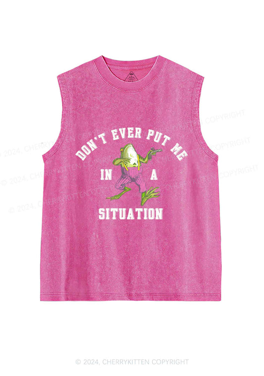 Put Me In Situation Y2K Washed Tank Cherrykitten