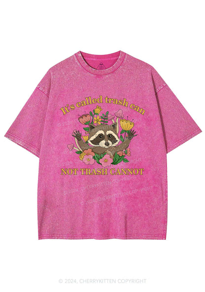 It's Called Trash Can Y2K Washed Tee Cherrykitten