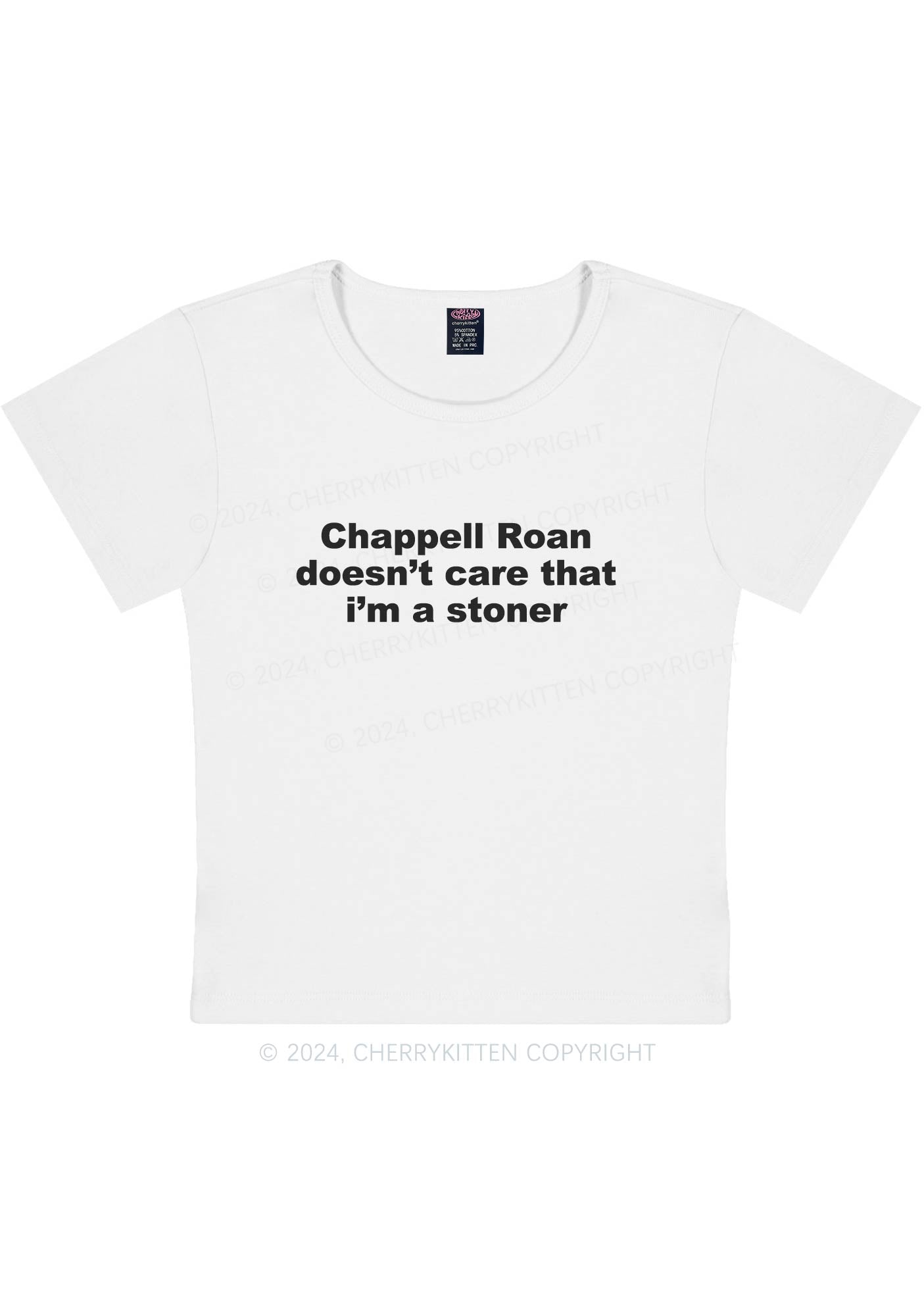 I'm A Stoner Y2K Baby Tee Cherrykitten