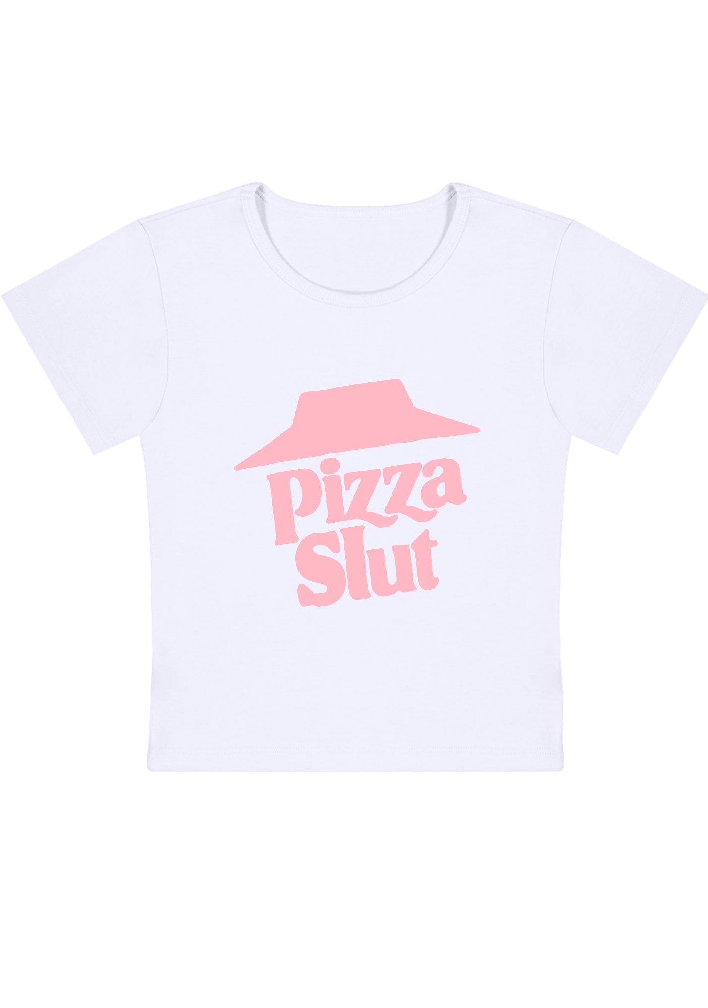 Curvy Pizza Slxt Baby Tee