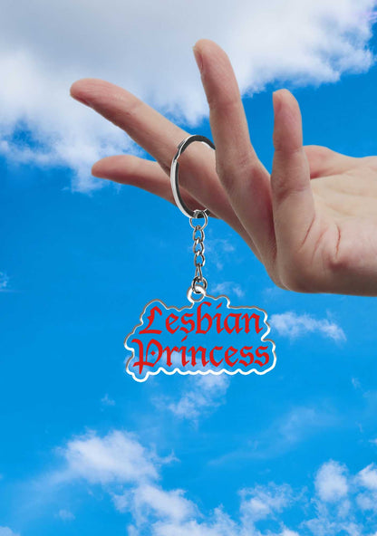 Lesbian Princess 1Pc Y2K Keychain Cherrykitten