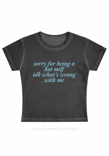 Sorry For Being A Hot Mxxf Y2K Vintage Classic Tee Cherrykitten