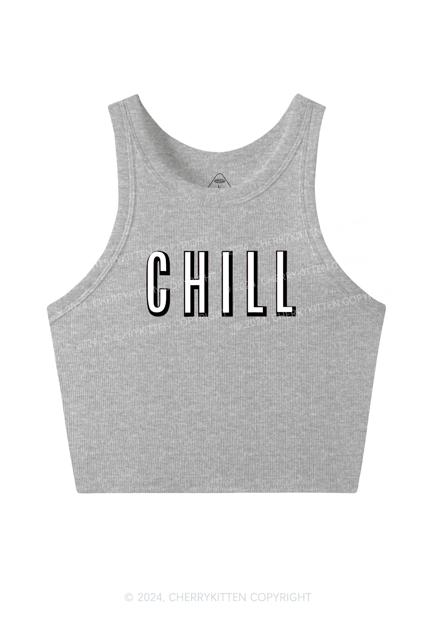 Big Chill Y2K Valentine's Day Crop Tank Top Cherrykitten