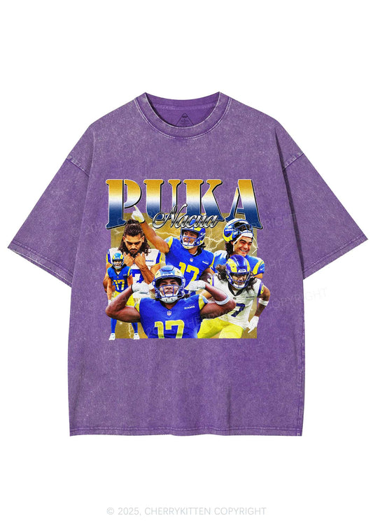 Yellow Puka Y2K Super Bowl Washed Tee Cherrykitten