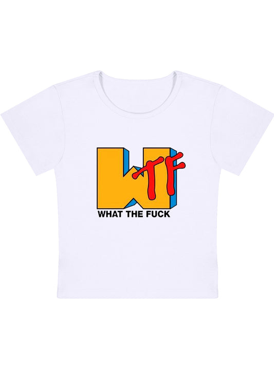 What The Fxxk Y2K Baby Tee