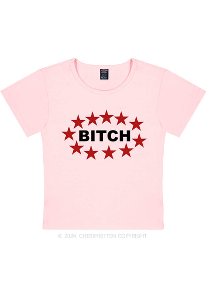 Bxxch Stars Y2K Baby Tee Cherrykitten