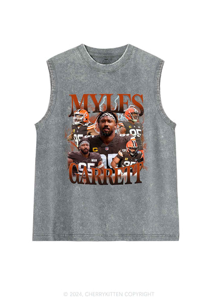 Red Myles Y2K Super Bowl Washed Tank Cherrykitten