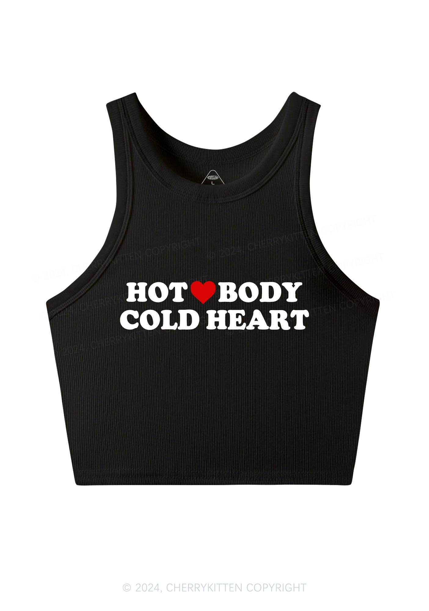 Hot Body Y2K Crop Tank Top Cherrykitten