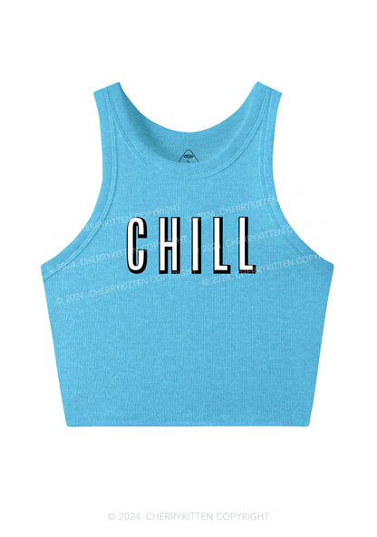 Big Chill Y2K Valentine's Day Crop Tank Top Cherrykitten