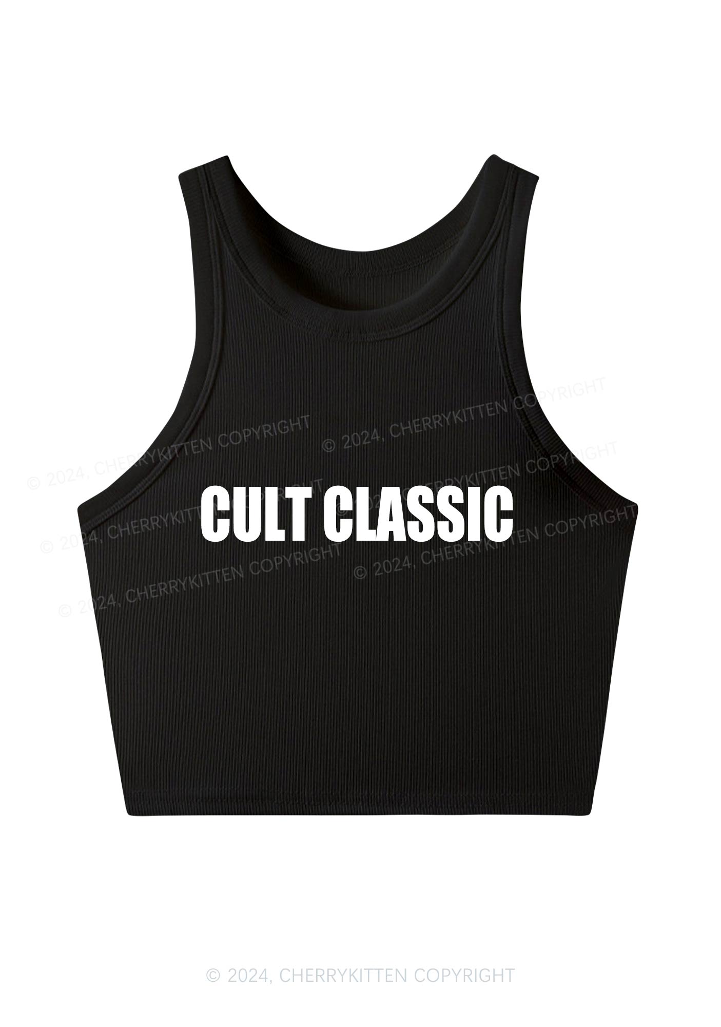 Cult Classic Y2K Crop Tank Top Cherrykitten