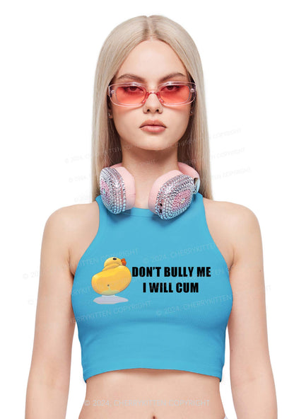 Don't Bully Duck Y2K Crop Tank Top Cherrykitten