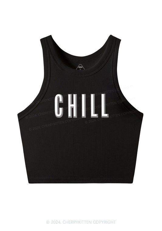 Big Chill Y2K Valentine's Day Crop Tank Top Cherrykitten