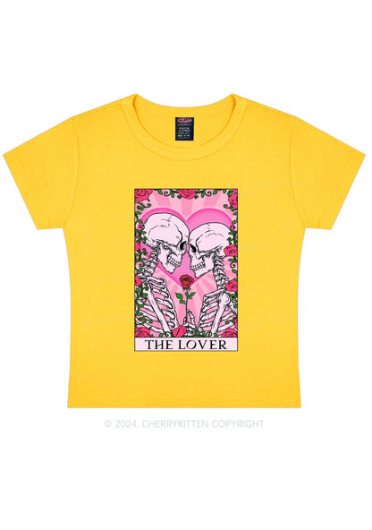 The Lover Y2K Valentine's Day Baby Tee Cherrykitten