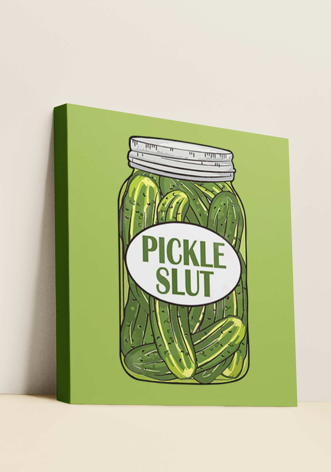 Pickle Slxt Y2K Canvas Wall Art Cherrykitten