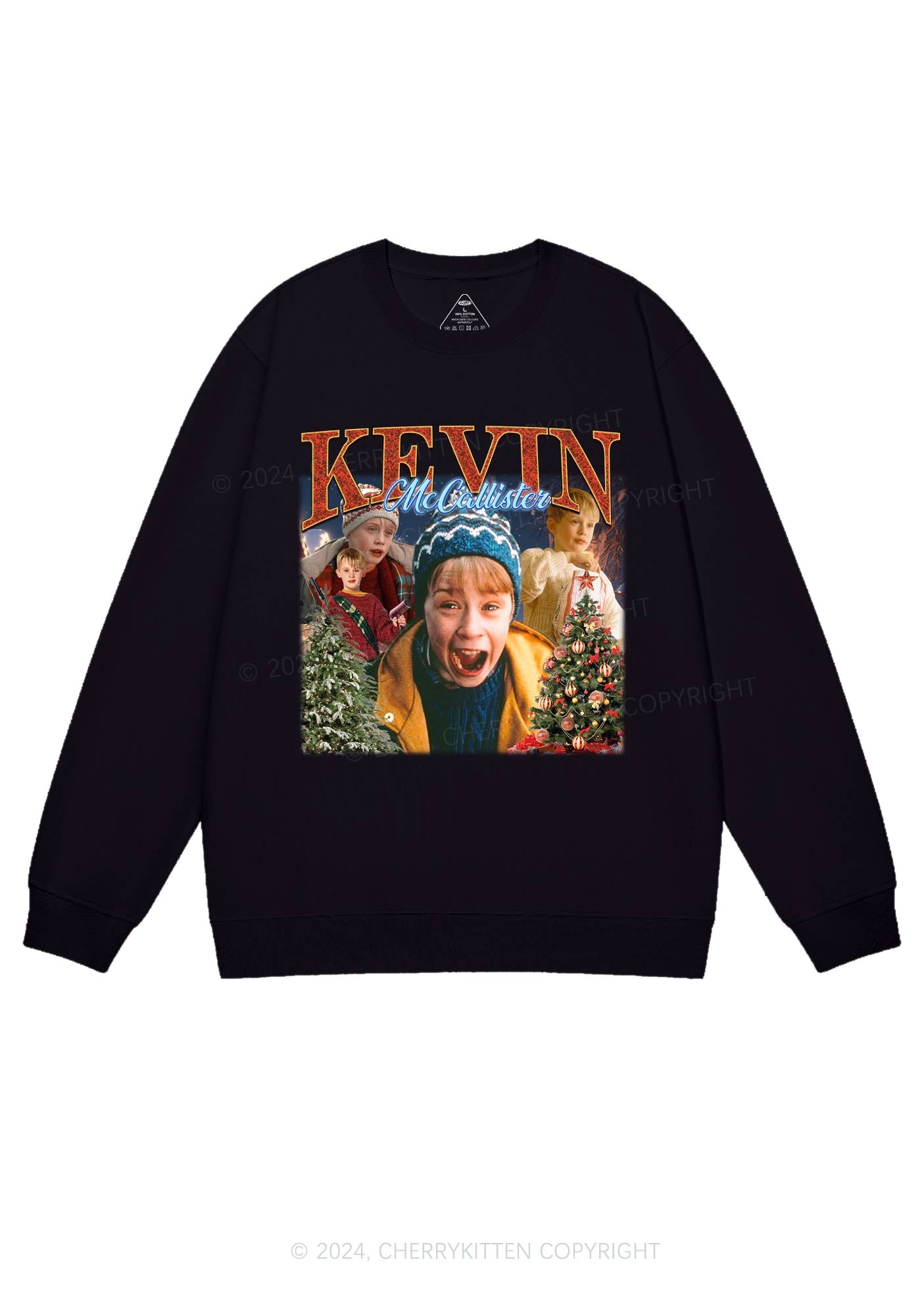 Christmas Characters Y2K Sweatshirt Cherrykitten