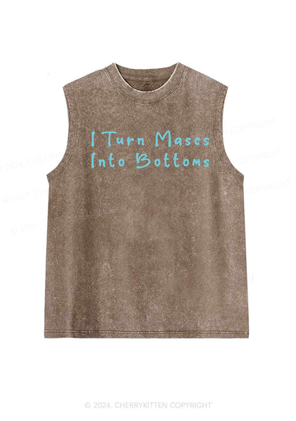 Turn Mascs Into Bottoms Y2K Washed Tank Cherrykitten