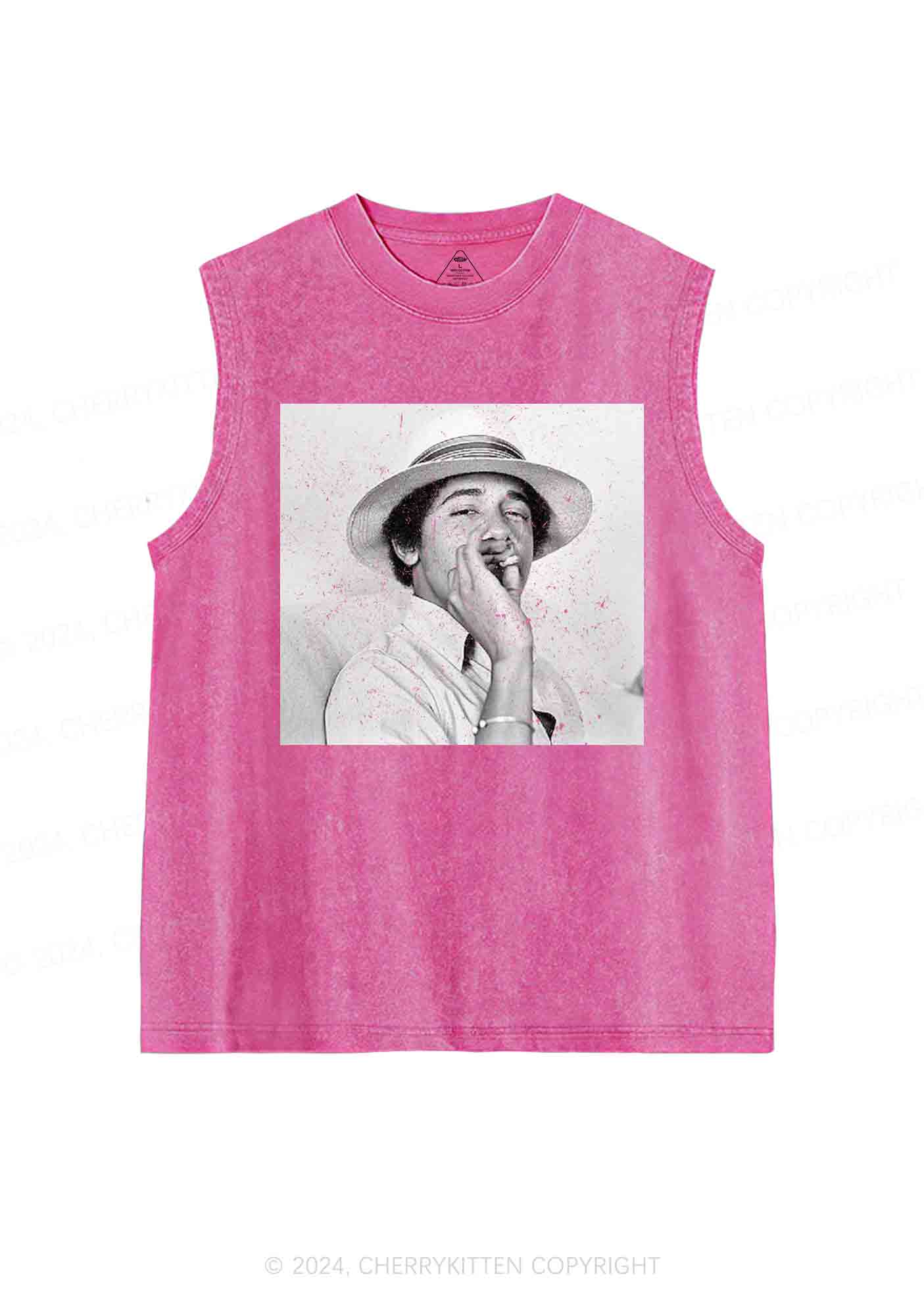 Young Man Y2K Washed Tank Cherrykitten