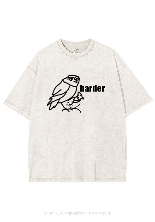 Rats Harder Y2K Washed Tee Cherrykitten