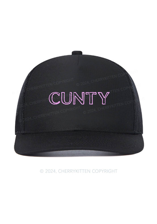 County Y2K Trucker Mesh Hat Cherrykitten