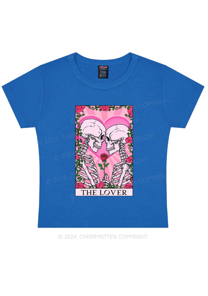 The Lover Y2K Valentine's Day Baby Tee Cherrykitten