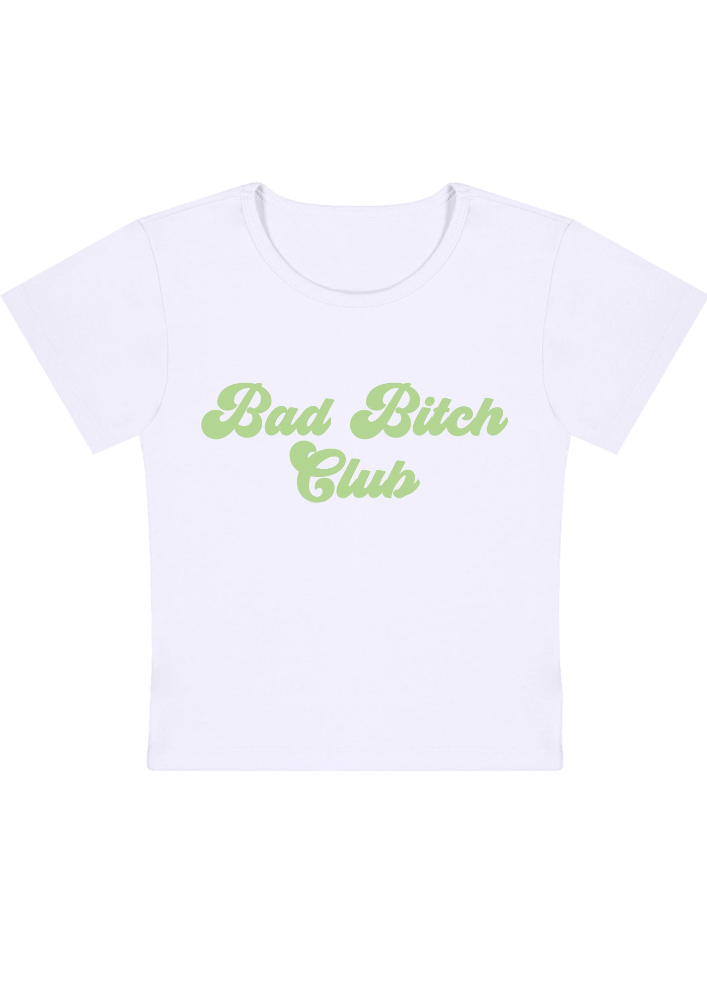 Curvy Bad Bixxh Club Baby Tee