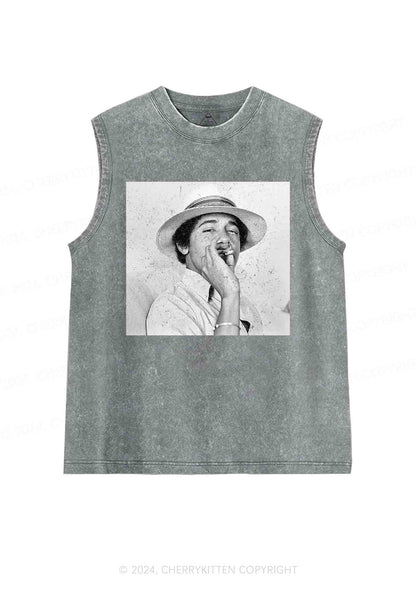 Young Man Y2K Washed Tank Cherrykitten