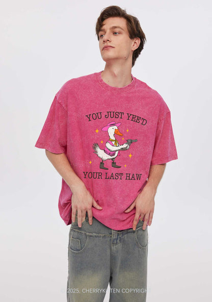 You Just Yeed Goose Y2K Washed Tee Cherrykitten