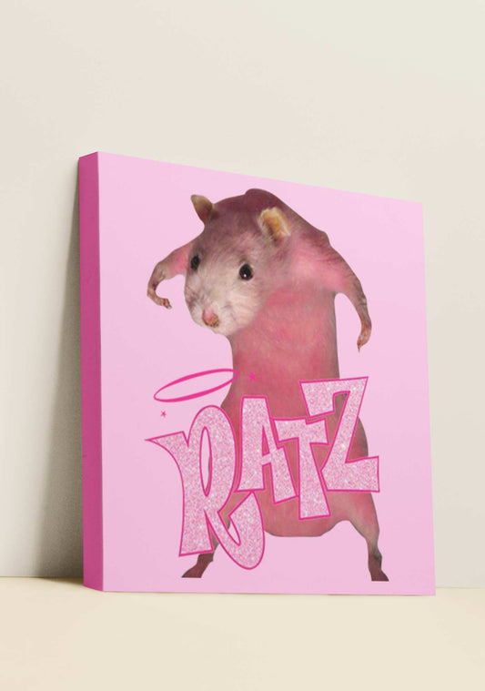 Pink Ratz Y2K Canvas Wall Art Cherrykitten