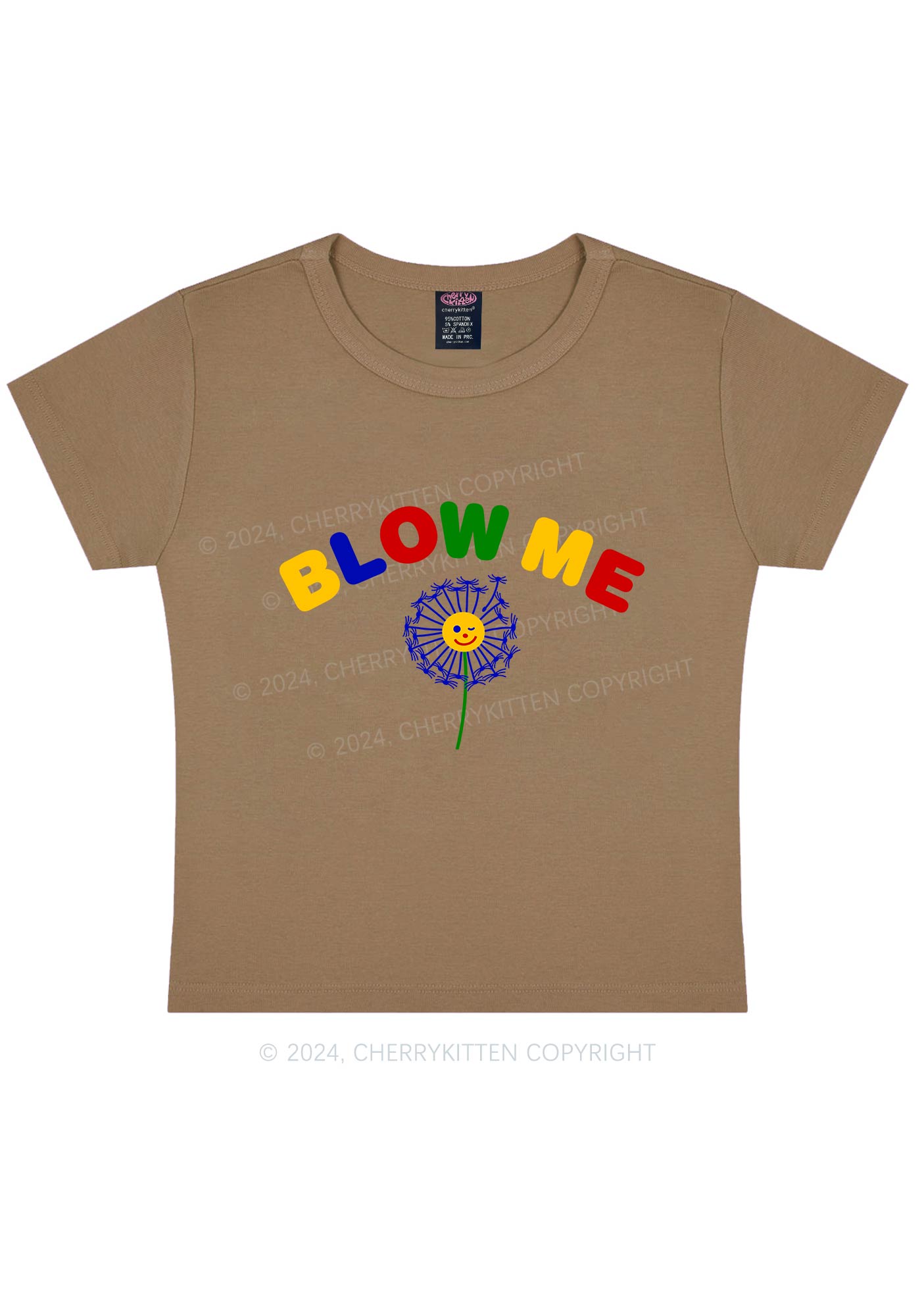 Blow Me Y2K Baby Tee Cherrykitten