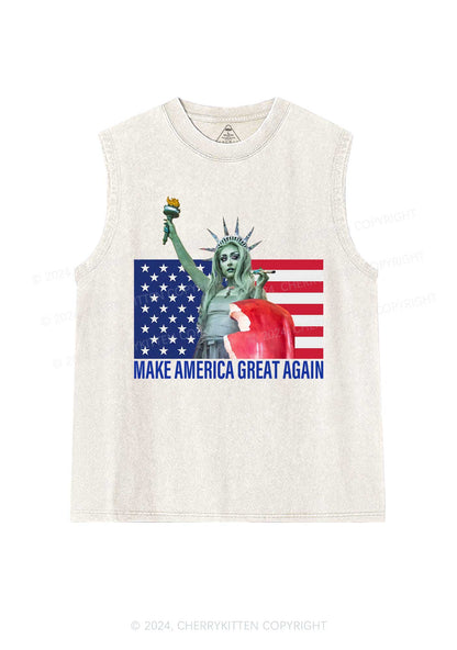 CR Make America Great Y2K Washed Tank Cherrykitten