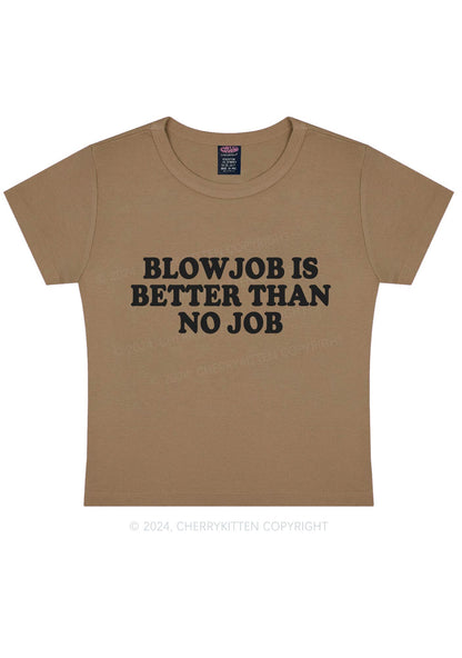 Blxwjob Is Better Y2K Baby Tee Cherrykitten